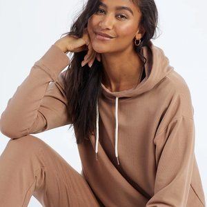Summersalt Toffee Cropped Sweatshirt
